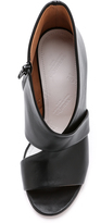 Thumbnail for your product : Maison Margiela Leather Wedges