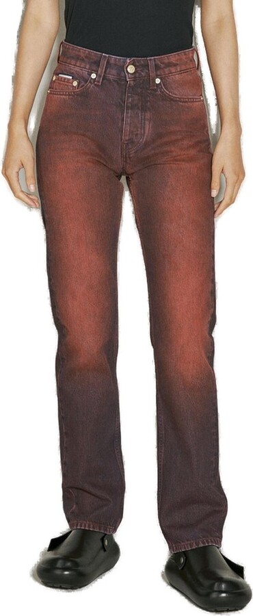 Eytys Orion Logo Patch Jeans