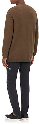 NSF Men's Wool-Cashmere Oversized Cardigan