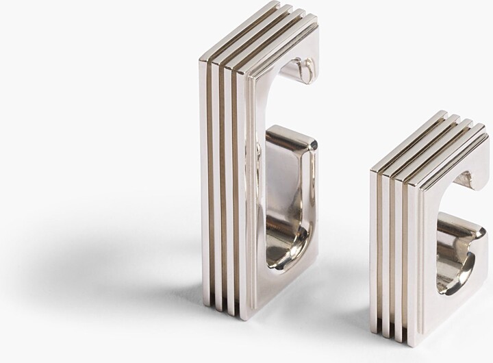 Empire Ear Cuffs in Silver