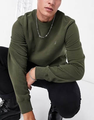 allsaints raven crew sweatshirt