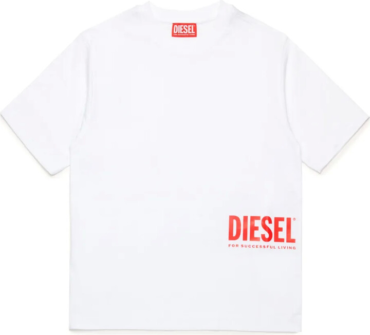 Diesel Kids logo-print T-shirt