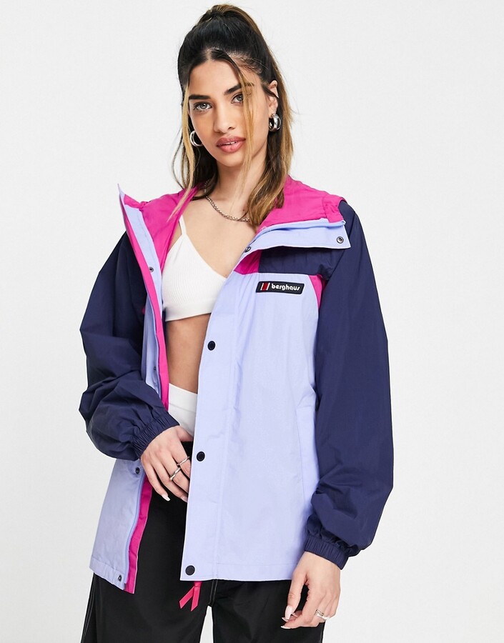 Berghaus Windbreaker 21 jacket in lilac/ fuchsia - ShopStyle