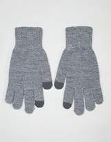 Thumbnail for your product : Jack and Jones touch screen gloves