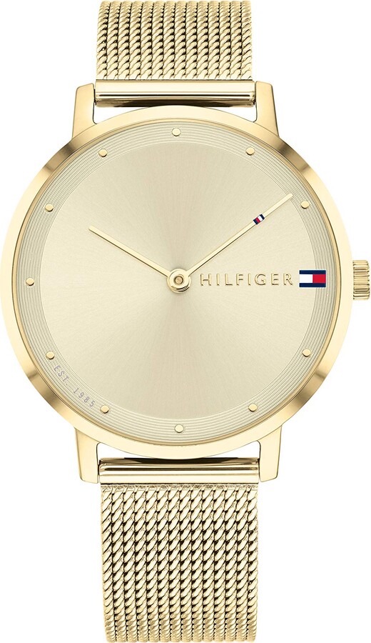 Tommy Hilfiger Women's Quartz Stainless Steel and Mesh Bracelet Casual  Watch - ShopStyle