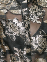 Thumbnail for your product : Dice Kayek jacquard puff sleeve blouse