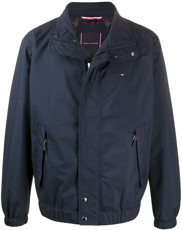 Tommy Hilfiger Stand Up Collar Jacket ShopStyle Outerwear