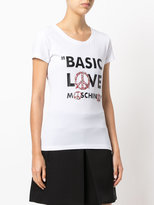 Thumbnail for your product : Love Moschino printed slogan T-shirt