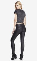 Thumbnail for your product : Express Quilted Zipper Accent Scuba Legging
