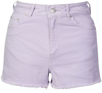 Topshop MOTO Lilac Mom Shorts