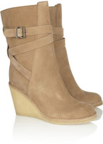 Thumbnail for your product : See by Chloe Suede wedge calf boots