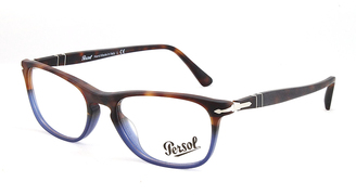 Persol Tortoise & Blue Square Eyeglasses
