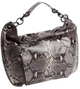 Thumbnail for your product : Rebecca Minkoff grey python print leather 'Luscious' hobo
