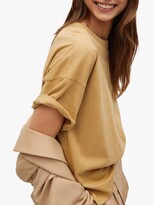 Thumbnail for your product : MANGO Organic Cotton Dropped Shoulder T-Shirt
