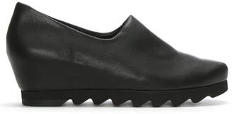 Högl Black Leather Wedge Day Shoes
