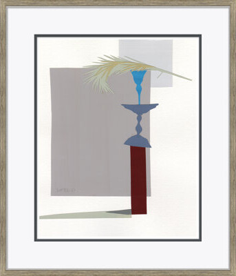 Soicher Marin Dry Frond by Susan Hable - Picture Frame Painting on Paper