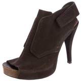 Thumbnail for your product : Pedro Garcia Suede Platform Sandals