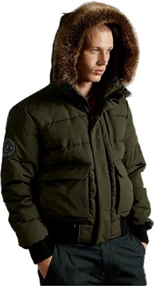 Superdry Everest Quilted Bomber M - ShopStyle Jackets