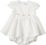 Thumbnail for your product : Versace Cotton & viscose dress w/ diaper cover
