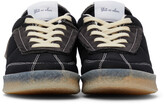 Thumbnail for your product : MM6 MAISON MARGIELA Black Inside Out 6 Court Sneakers