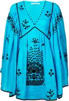 Thumbnail for your product : Vita Kin peacock motif mini dress