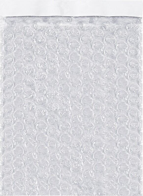 Unbranded 3" x 5" Self Seal 3/16" Bubble Pouch, 1000/Carton (BOB35)