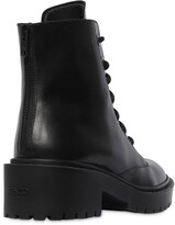 Thumbnail for your product : Kenzo 50mm Pike Lace-up Leather Combat Boots