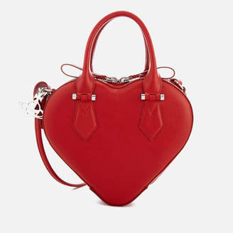Vivienne Westwood Women's Johanna Heart Handbag Red