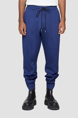 royal blue brand track pants
