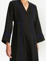 Thumbnail for your product : Tory Burch Floral-Embroidered Midi Dress