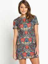 Thumbnail for your product : Glamorous Red Floral Shift Dress