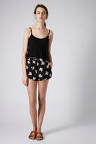 Thumbnail for your product : Topshop Ribbed crop cami top
