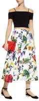 Thumbnail for your product : Alice + Olivia Earla Floral Midi Skirt