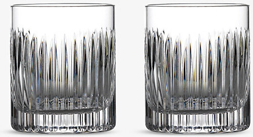 Waterford Aras Whiskey Glasses Set Of Two