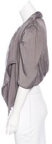 Thumbnail for your product : Karen Millen Draped Cropped Cardigan