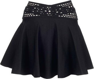 Alaia Women's Black Mini Skirts