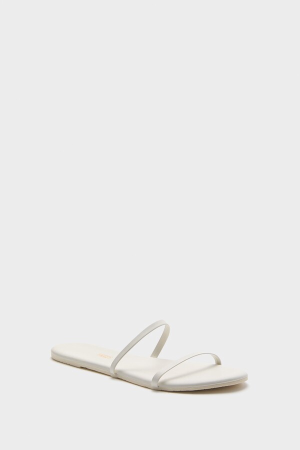 TKEES Cream Gemma Sandals