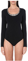 Thumbnail for your product : Wolford Bedjewelled string body