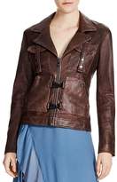Thumbnail for your product : Haute Hippie Blondie Leather Flight Jacket