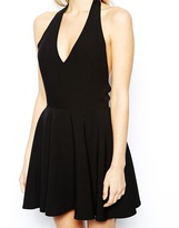 Thumbnail for your product : Love Skater Dress with Halter Neck