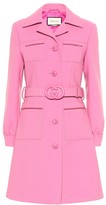 Thumbnail for your product : Gucci Belted wool coat