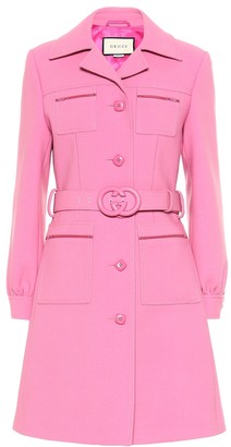Gucci Belted wool coat
