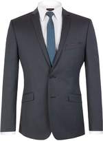 Thumbnail for your product : Limehaus Men's Plain Notch Collar Slim Fit Suit Jacket