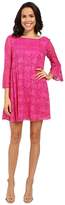 Thumbnail for your product : Badgley Mischka Flare Belle Sleeve Dress
