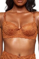 Thumbnail for your product : Love, Vera Unlined Underwire Balconette Bra
