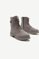 Thumbnail for your product : Ardene Faux Suede Combat Boots