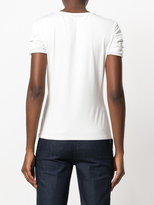 Thumbnail for your product : Max Mara ruffled sleeves stretch T-shirt