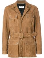 Thumbnail for your product : Saint Laurent Belted Safari Jacket