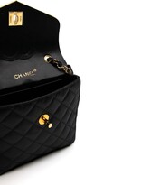 Thumbnail for your product : Chanel Pre Owned 1985-1993 Two-Tone Diamond-Quilted Shoulder Bag