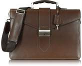 Thumbnail for your product : Giorgio Fedon New Class Leather Briefcase w/Shoulder Strap